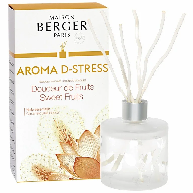 BERGER Aroma D-Stress Sweet Fruits/Sladké ovoce difuzér s náplní 0,18l