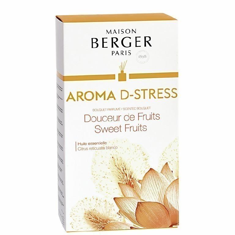 BERGER Aroma D-Stress Sweet Fruits/Sladké ovoce difuzér s náplní 0,18l