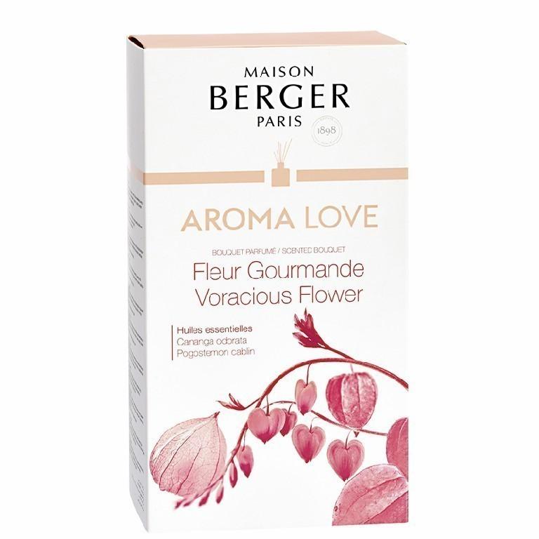 BERGER Aroma Love Voracious Flower/Gurmánské květy difuzér s náplní 0,18l