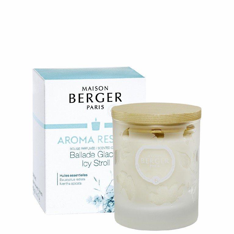 Sviečka Aroma Respire – Ľadová prechádzka, 180 g