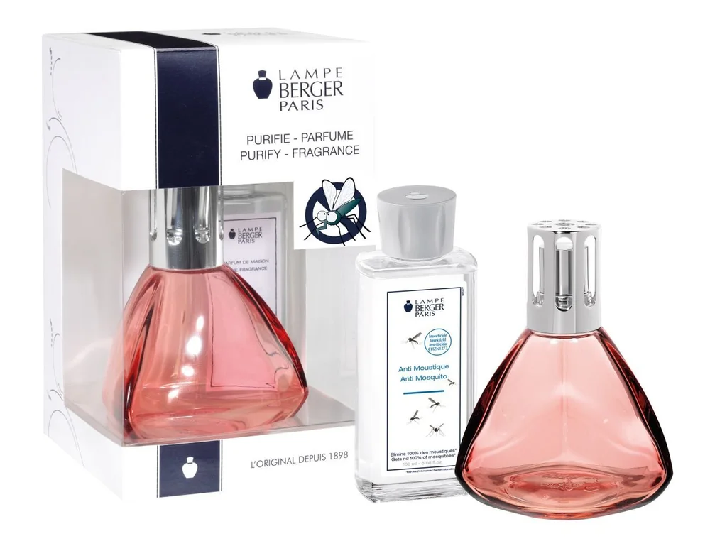 Darčeková sada: katalytická lampa Berlingot + Náplň proti komárom, 180 ml