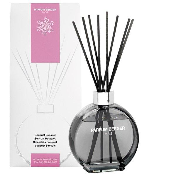 BERGER Bouquet Sensuel / Červený samet difuzér ovál 180ml (EOL)