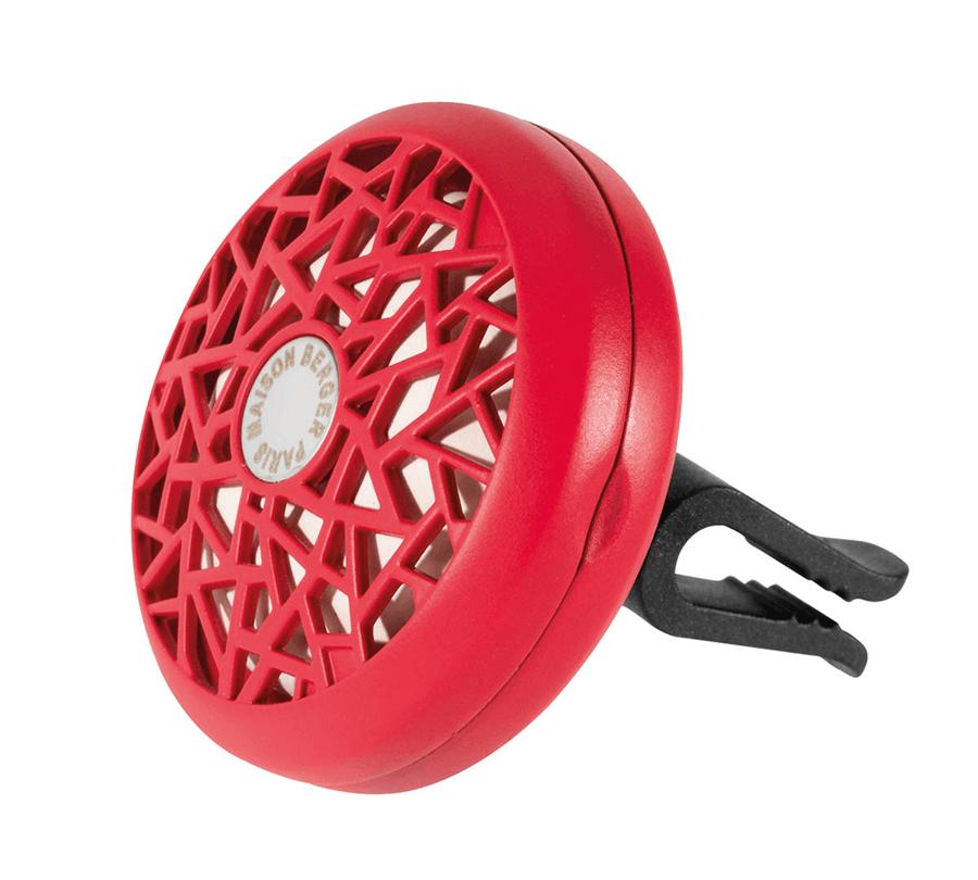 BERGER CAR difuzér do auta s náplní Caresse de coton/Bavlněná péče růžový (EOL)