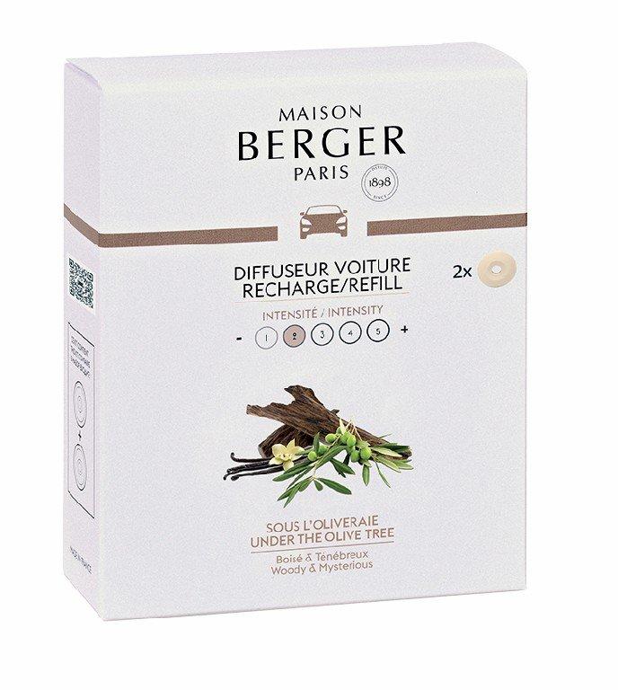 Keramická náplň vône do auta Pod olivovníkom, 2 ks