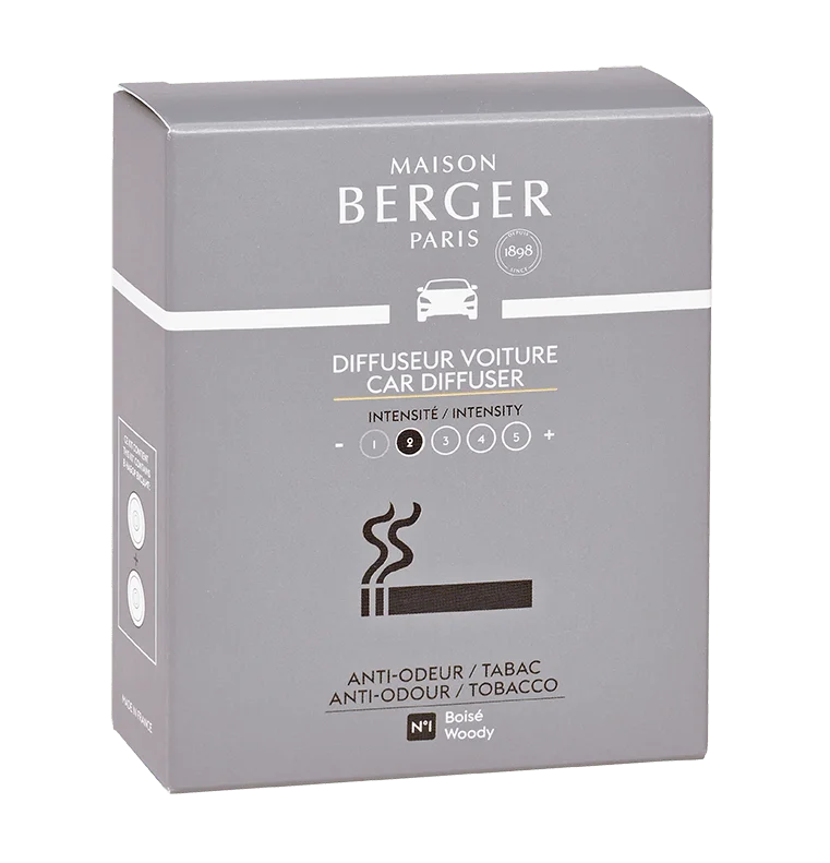 BERGER CAR 2 náhr. náplně My home free from tobacco odours/Tabák