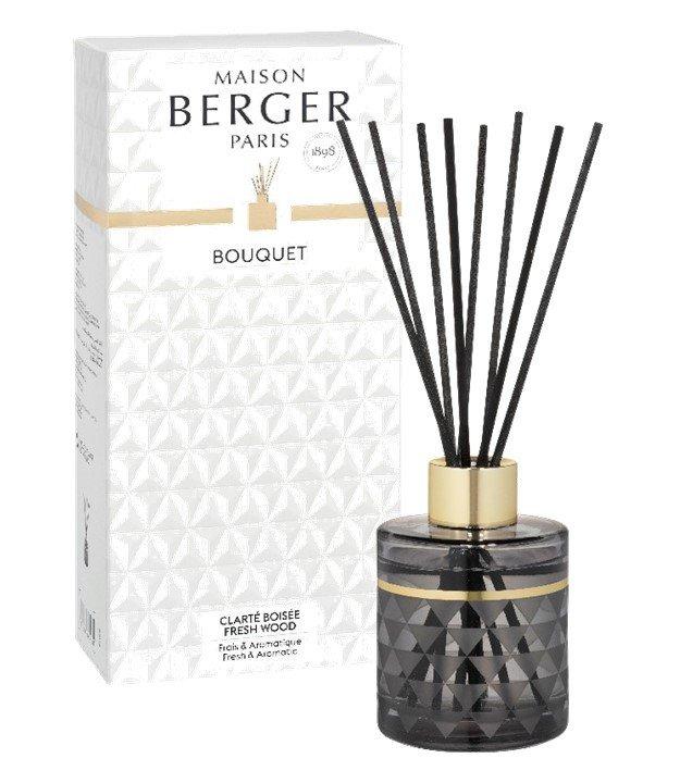 BERGER Clarity difuzér s náplní Čerstvé dřevo 0,115l šedý (EOL)