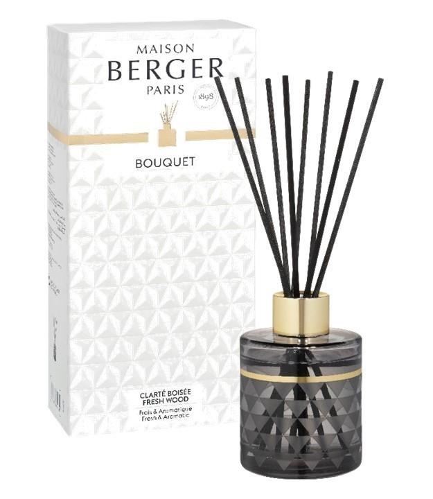 BERGER Clarity difuzér s náplní Čerstvé dřevo 0,115l šedý (EOL)