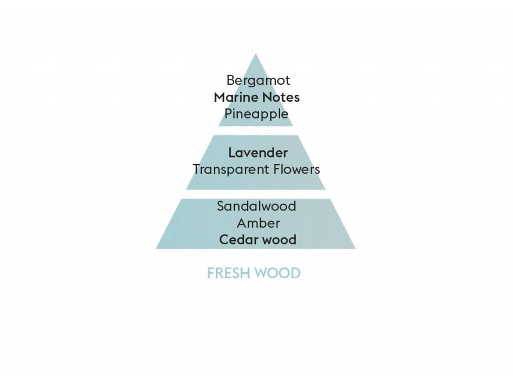 BERGER Clarity difuzér s náplní Čerstvé dřevo 0,115l šedý (EOL)