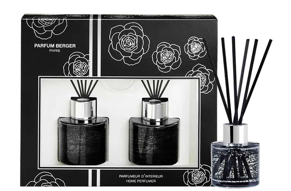 Darčekové balenie Duo Mini: aróma difuzér Rose, Škoricové Vianoce, 2 x 40 ml