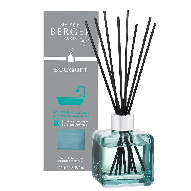 BERGER for Bathroom N°2 / Na zápach v koupelně difuzér s náplní kostka 125ml (EOL)