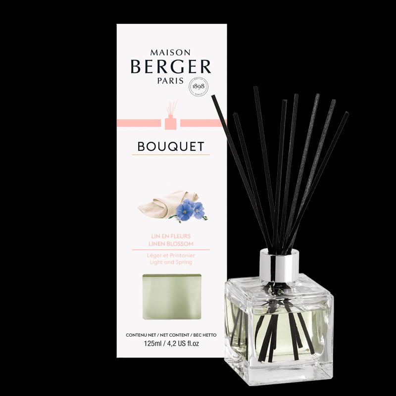 BERGER Lin en fleurs / Lněný květ difuzér s náplní kostka 125ml