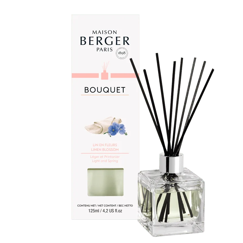 Aróma difuzér Cube, Ľanový kvet, 125 ml