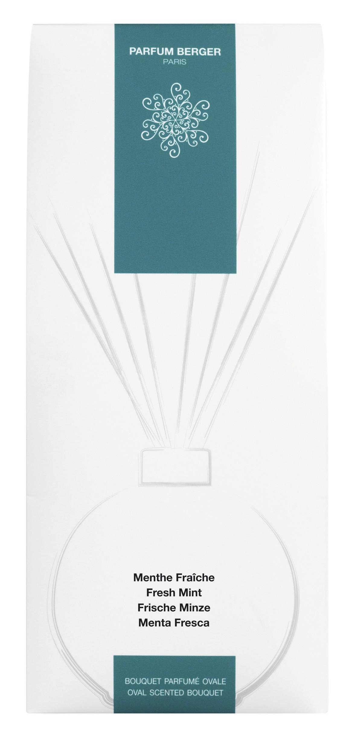 BERGER Menthe fraîche / Máta z Rijádu difuzér ovál 180ml (EOL)