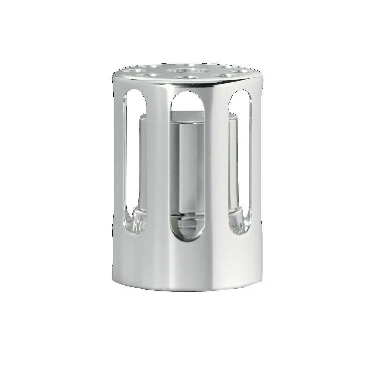 BERGER ND náhradní rovná korunka pro kat. lampy  stříbrná