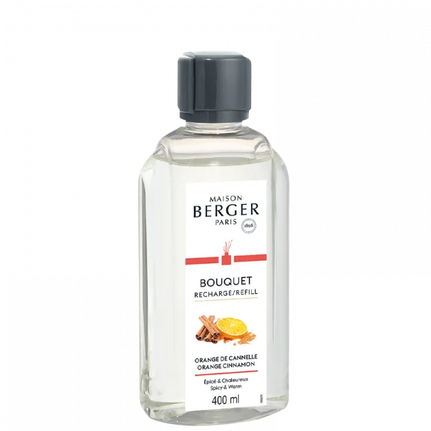 BERGER Orange Cinnamon/Pomeranč a skořice náplň do difuzéru 0,4l (EOL)
