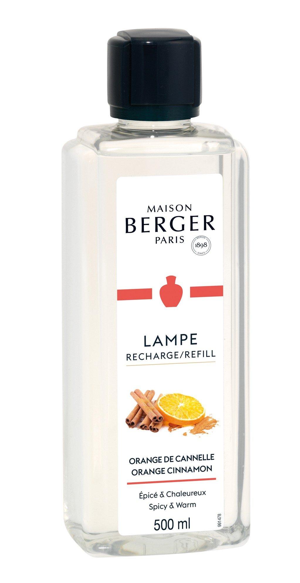 BERGER Orange Cinnamon / Pomeranč a skořice náplň do lamp 0,5l