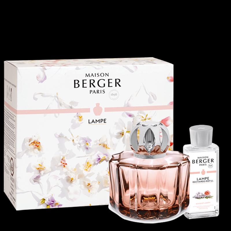 BERGER POESY růžová lampa + 180ml Vůně svobody (EOL)