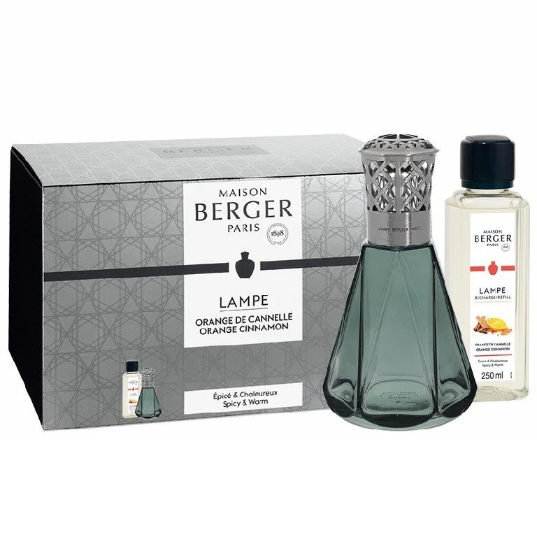 BERGER N Pyramide lampa náplň Pomeranč skořice 0,25l zelená (EOL)