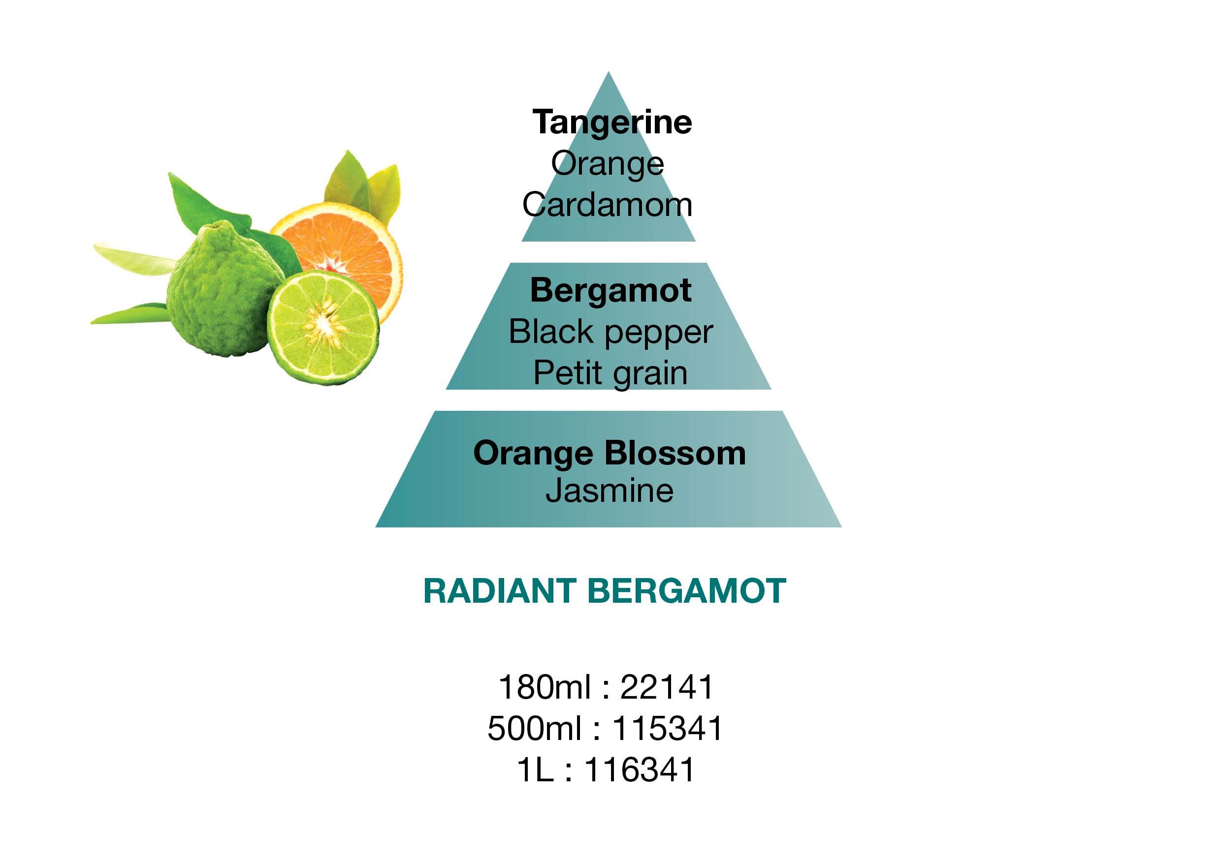 BERGER Radiant Bergamot/Zářivé citrusy náplň do lamp 0,5l