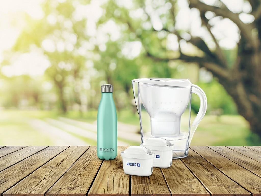 BRITA Marella 2,4l bílá, vč.2ks MX+PO + termolahev_3 (EOL)
