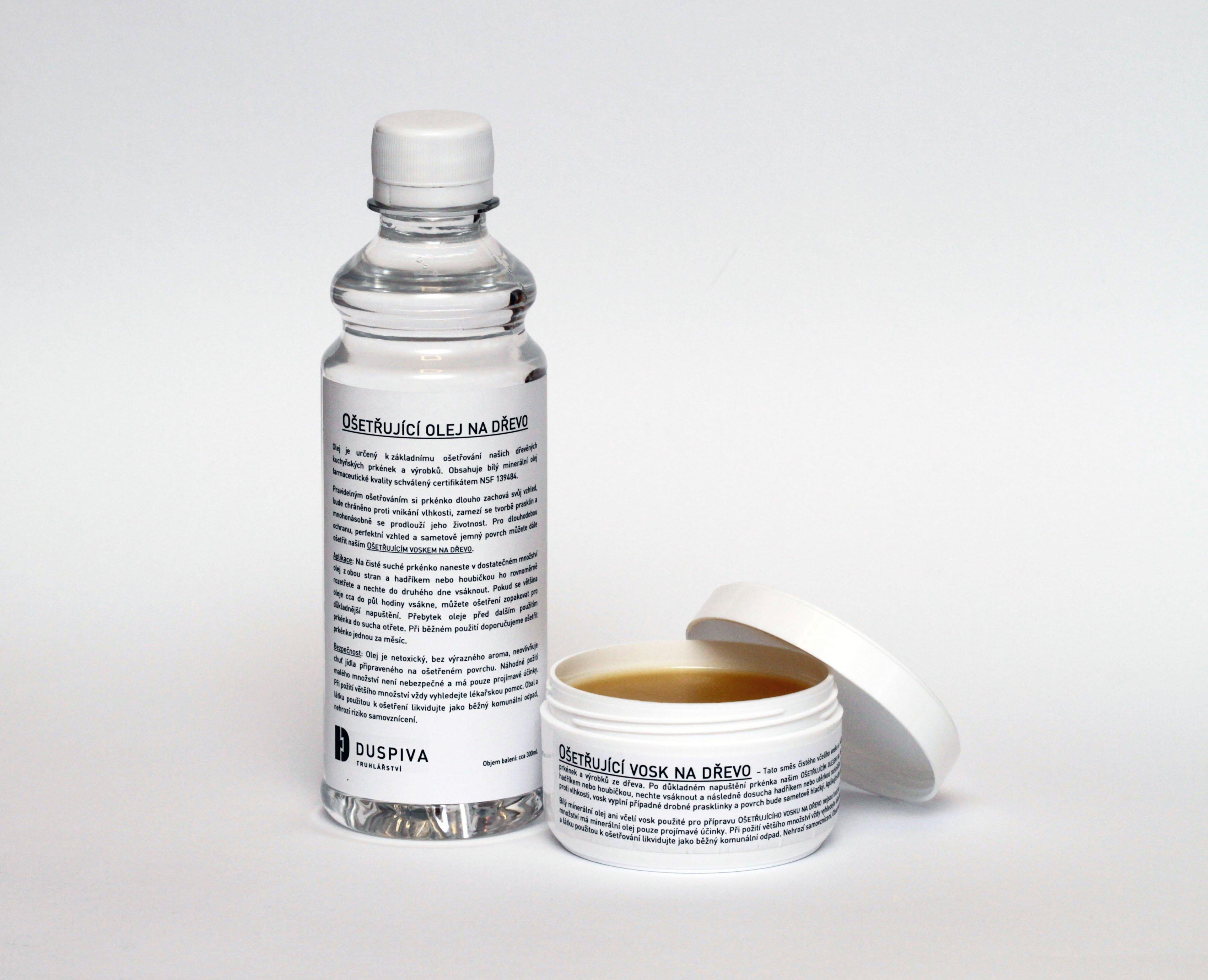 Sada ošetrujúcich olejov + voskov