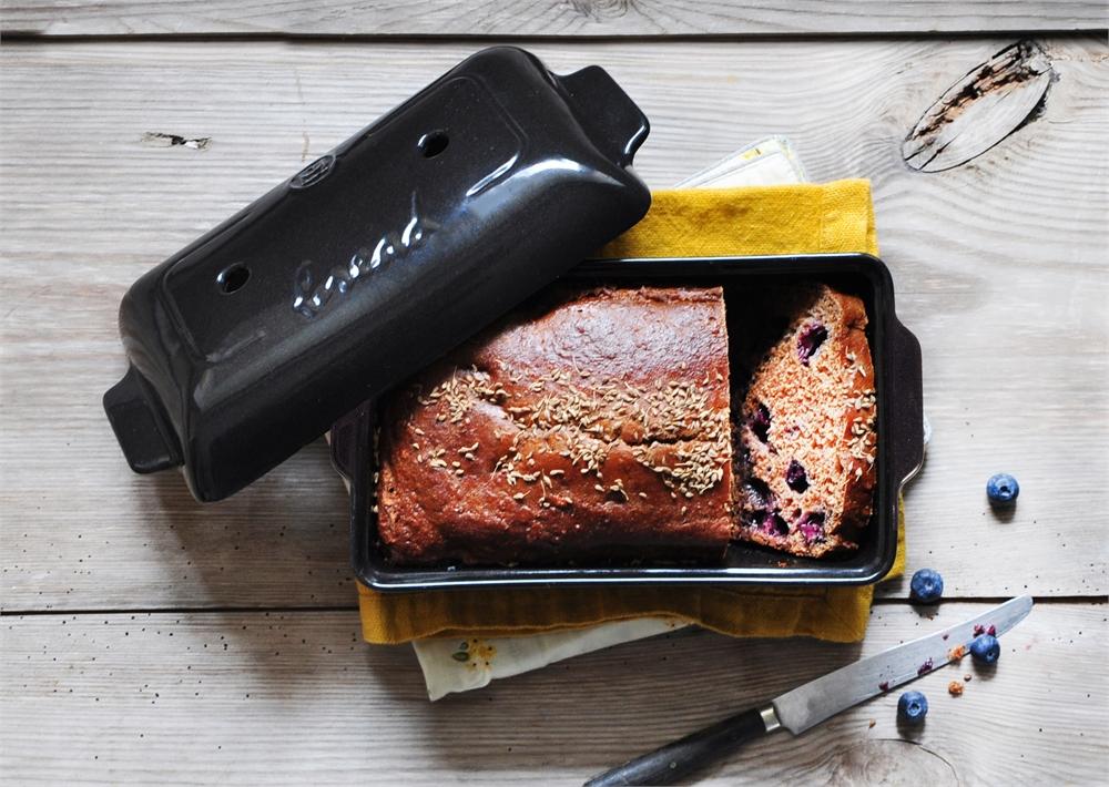 Hranatá forma na pečenie chleba, 28 x 14,5 cm, čierné korenie