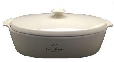 EH E-shop Oválný pekáč s poklicí, 5,8l slonová kost (EOL)