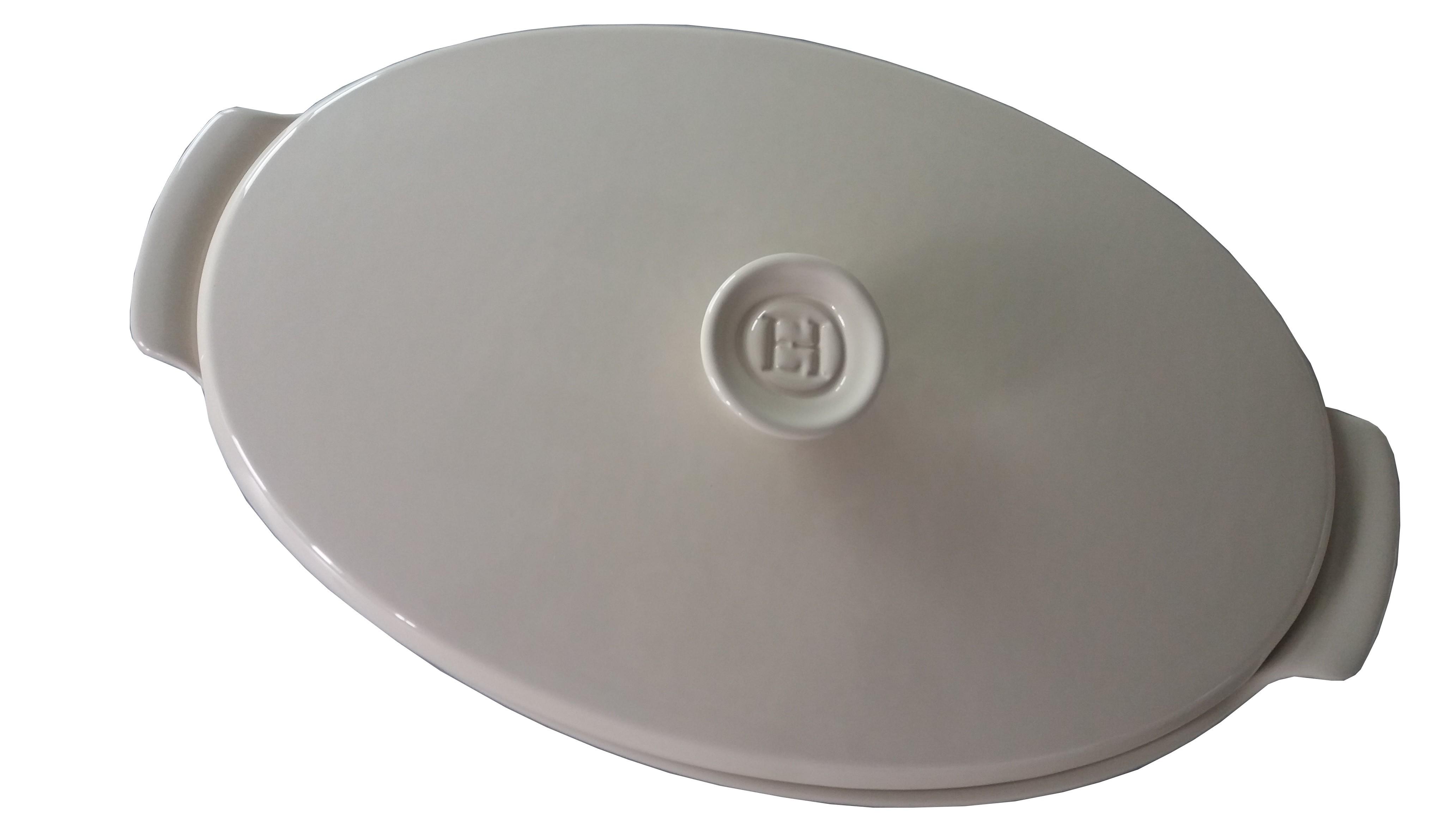 EH E-shop Oválný pekáč s poklicí, 5,8l slonová kost (EOL)