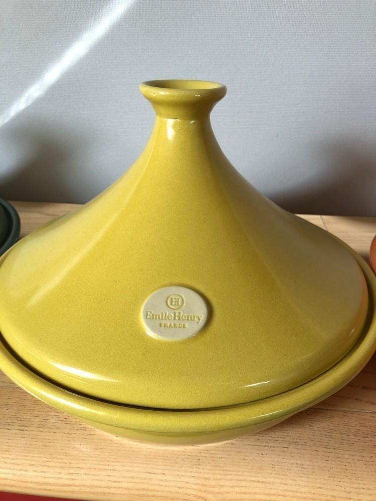 Keramický hrniec tajine Ø 32 cm, žltá slnečnica