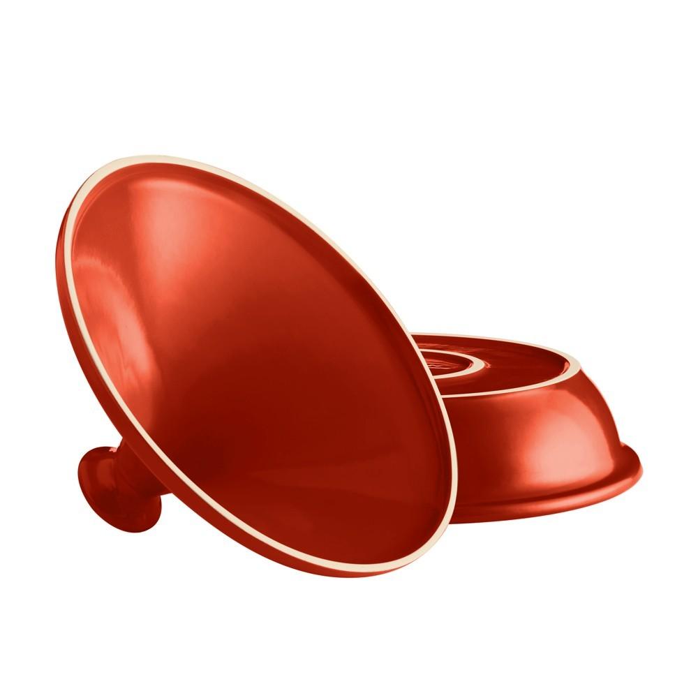 Keramický hrniec tajine Flame Ø 32 cm, červená vlčí mak