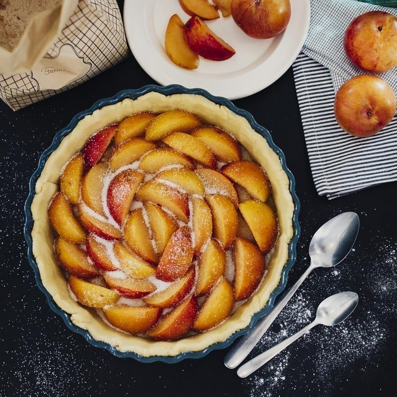 Hlboká koláčová forma, Ø 24,5 cm, žltá Provence