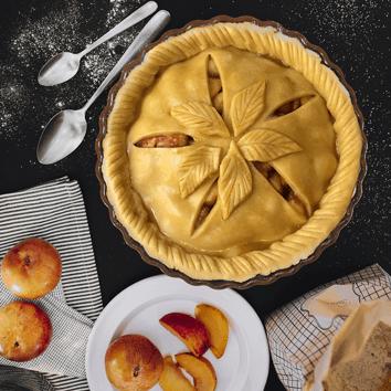 Hlboká forma na koláče, Ø 28 cm, granátová