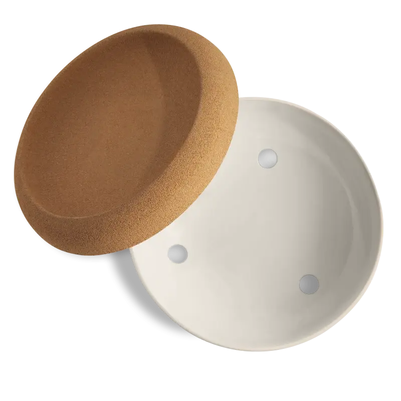 Veľká misa na uskladnenie ovocia a zeleniny, 6,5 l, slonová kosť