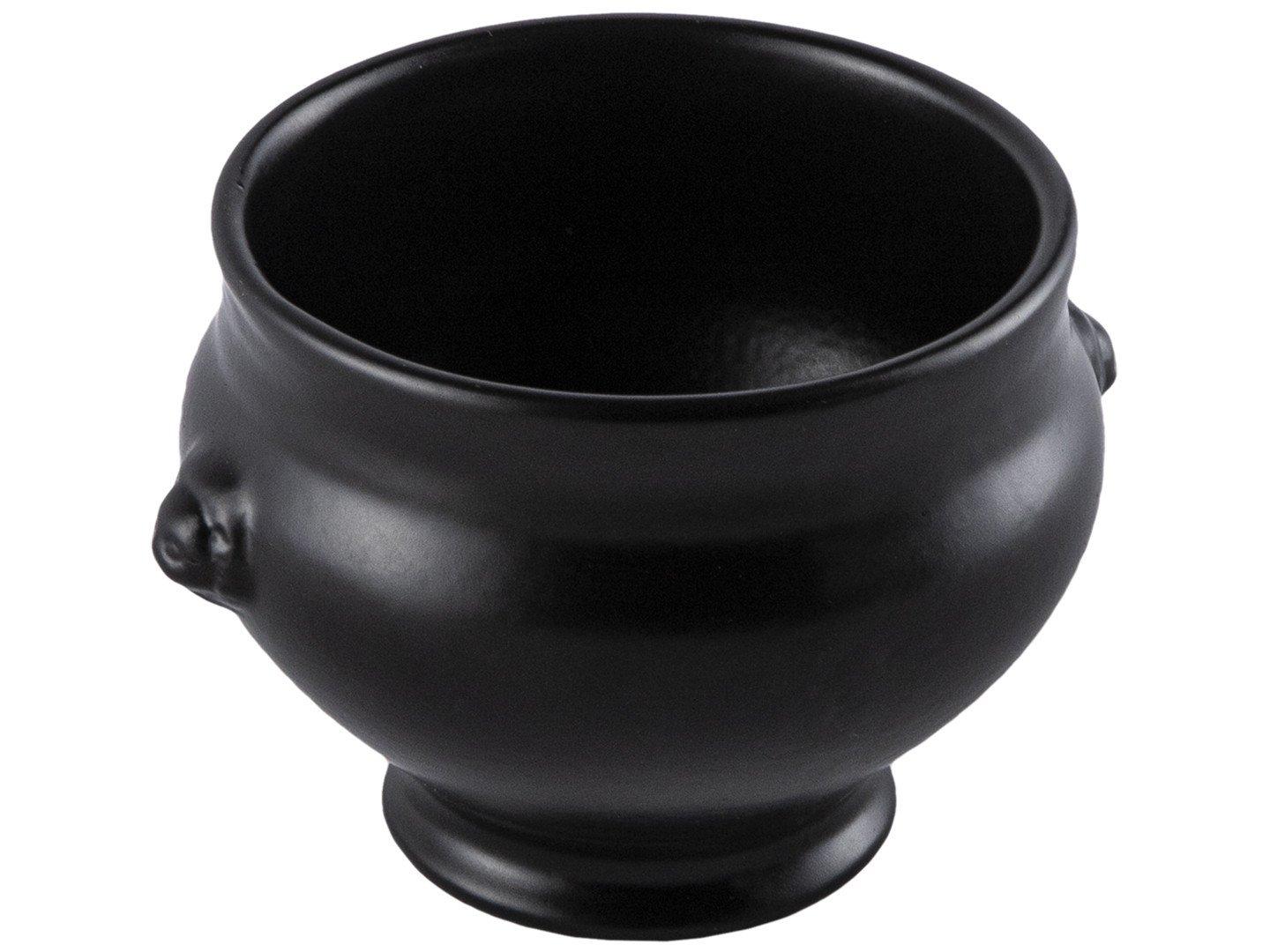 EH miska na polévku lví hlava 0,55l černá (EOL)