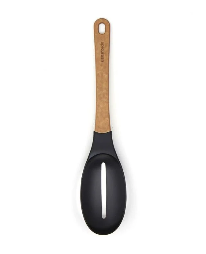 Lyžica s prierezom v prírodnej farbe, 30,5 cm