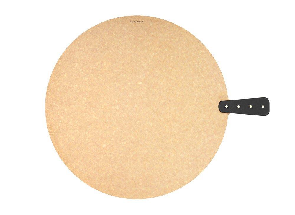 EPICUREAN Prkénko kulaté 44,5 cm s rukojetí nýty natural  (EOL)