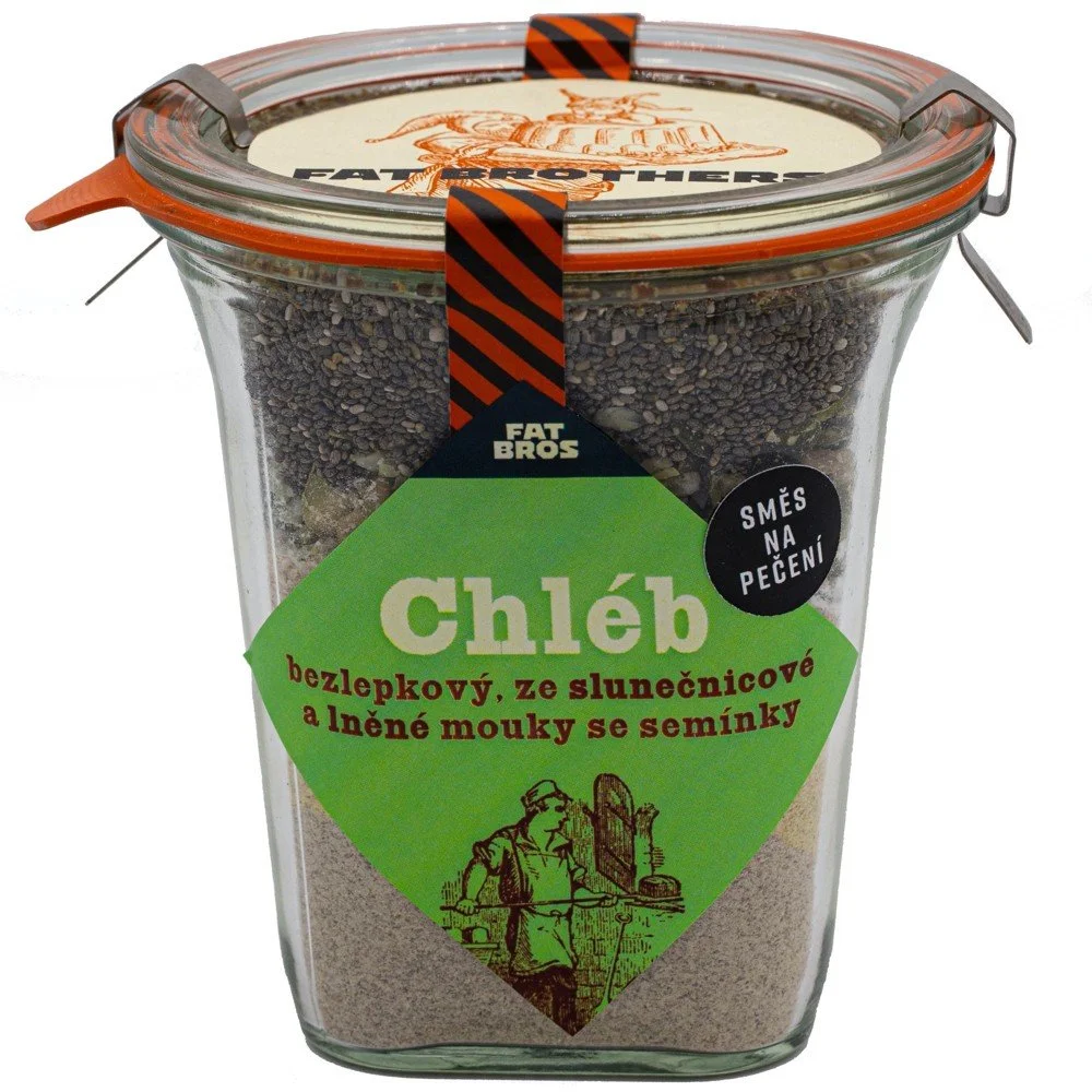 FTB Bezlepkové směsi  - Chléb se slunečnicovou a lněnou moukou a semínky bez lepku 325g  (EOL)