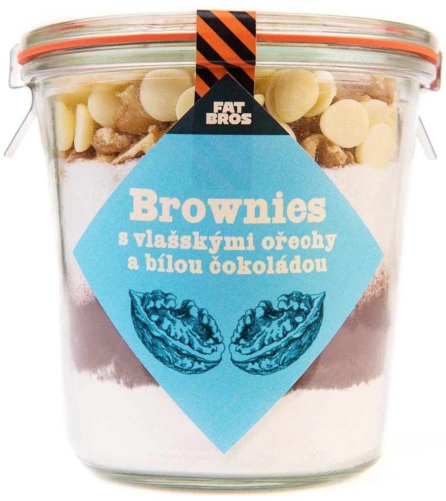 Směs na pečení Brownies s vlašskými ořechy, 420 g