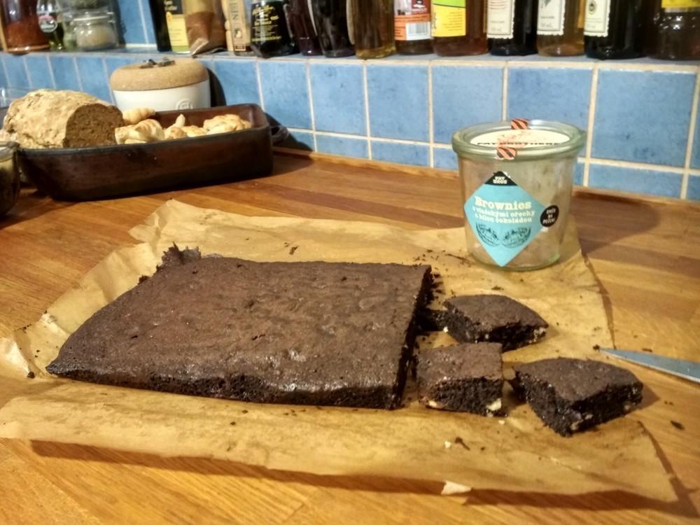 Směs na pečení Brownies s vlašskými ořechy, 420 g
