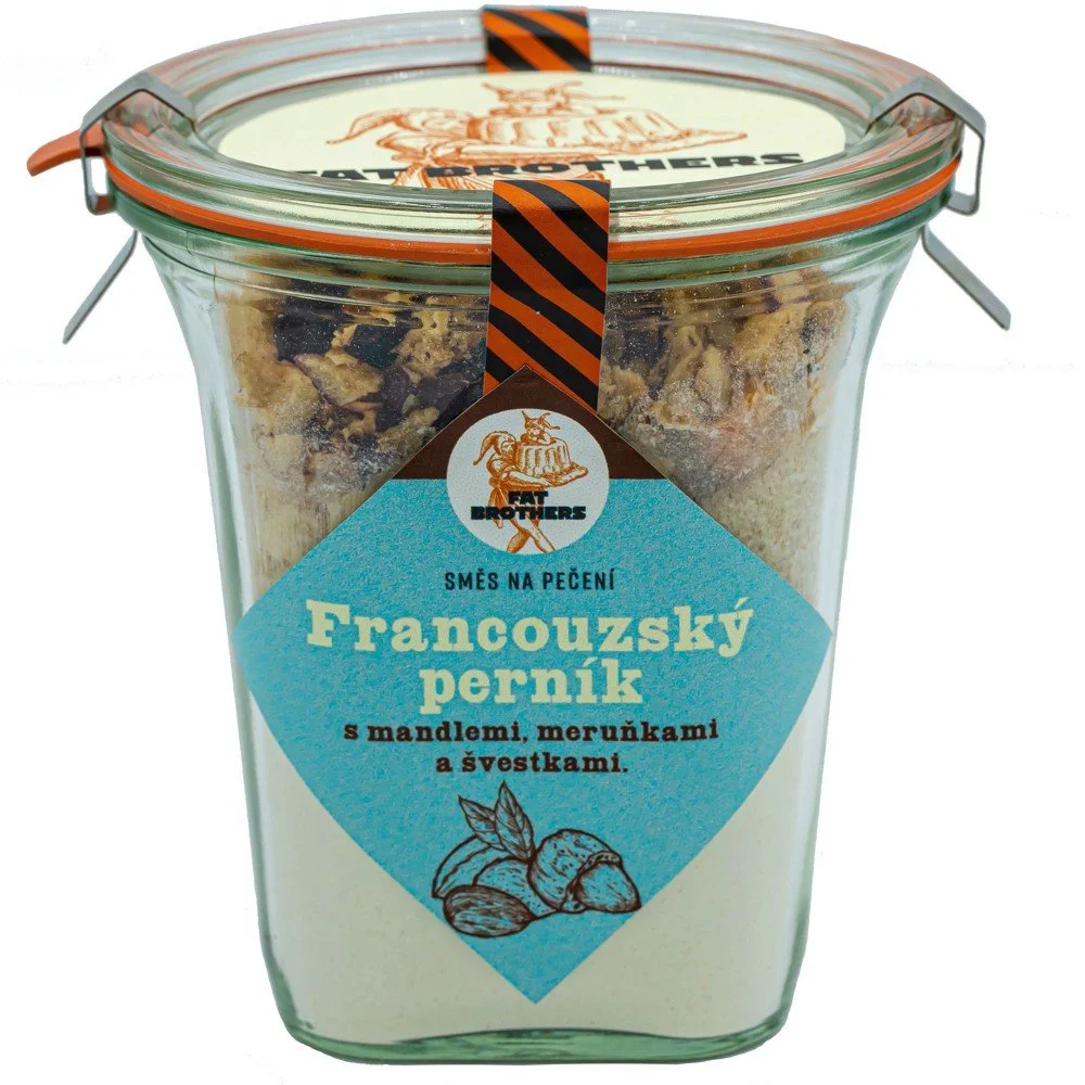 Zmes na pečenie Francúzsky perník s mandľami, marhuľami a slivkami