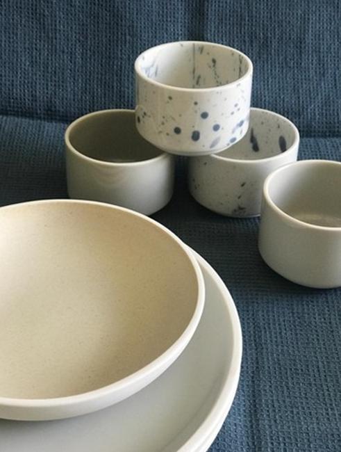 Jars Studio Tumbler M béžová 5 cm / 6 cm / 9cl