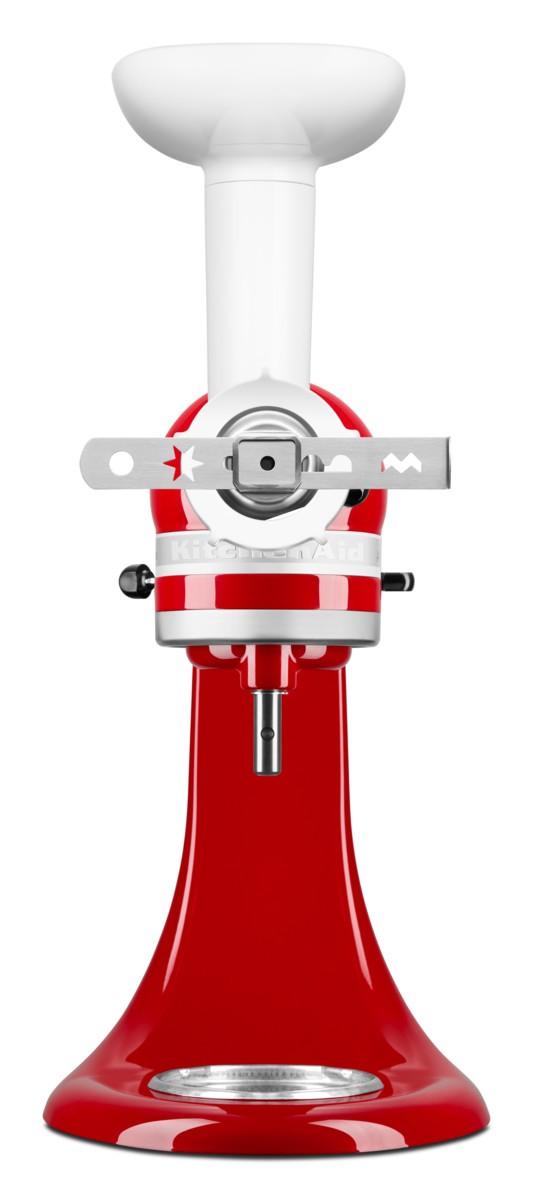 KitchenAid Artisan Robot 125 s příslušenstvím královská červená (5KSM125EER+5KSMFGA+KCCA)  (EOL)