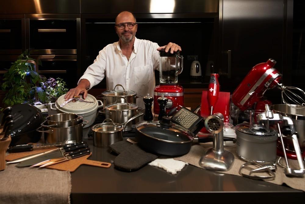 KitchenAid Artisan Robot model 185 s přísl. (5KSM185PSECA+5KSM1APC+5KSM2FPA+5KSMMGA)  (EOL)