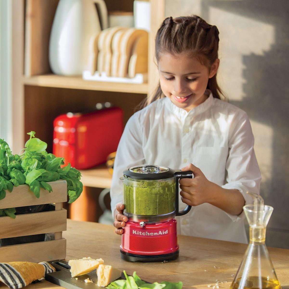 Mini Food Processor 5KFC3516, čierna, 830 ml