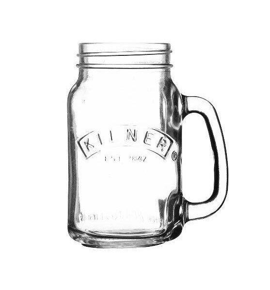 Sklenený džbánik s uchom, 0,4 l