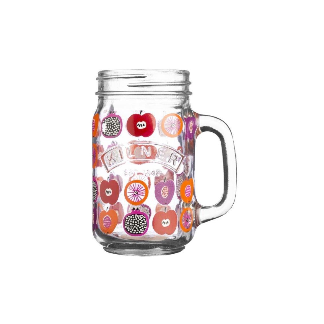 KILNER Fruit Cocktail džbánek 0,4l motiv ovocný koktejl (EOL)