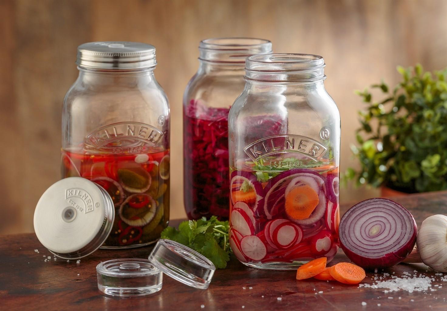 KILNER Set nádob na fermentaci 2ks 1l (EOL)