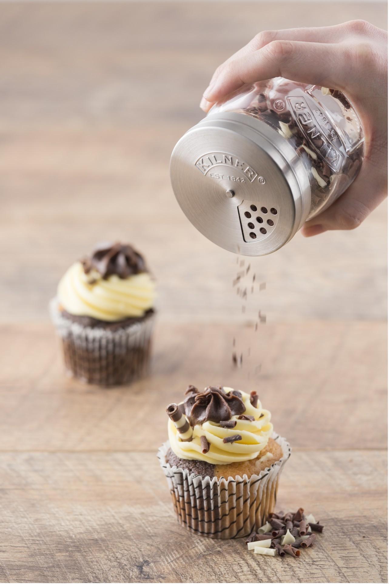 KILNER skleněná kořenka se sypátkem 0,25l