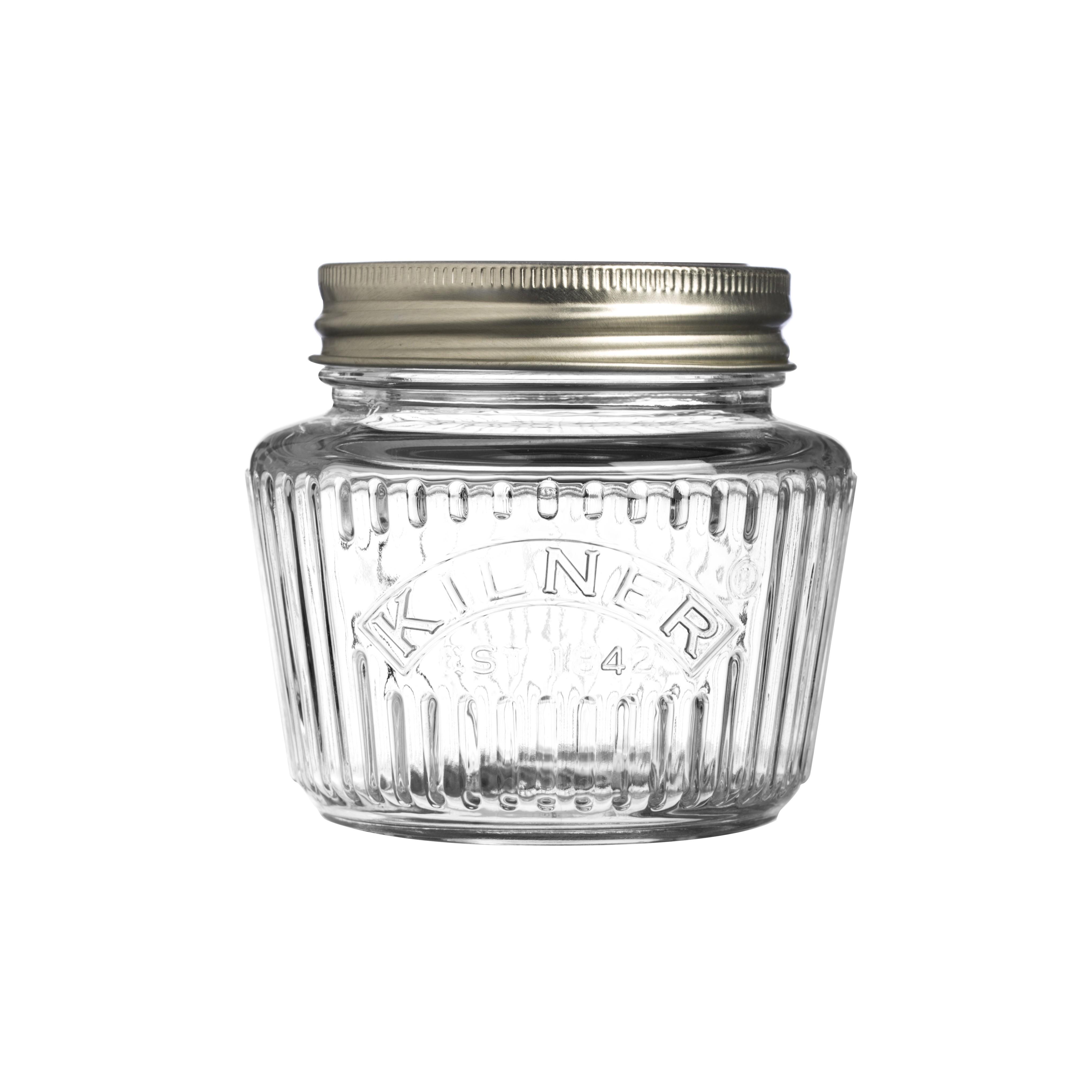 KILNER zavařovací sklenice s víčkem 0,25l fasetový design (EOL)