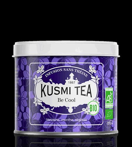 Sypaný bylinný čaj Be Cool Bio, kovová dóza 18 g